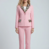 1781730516490-2dfcdfu.png Pembe Kumaş Leopar Detay Takım | Blazer ve Flared Pantolon