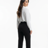 1781732049098-l37d16f.png Akışkan Saten Dokulu Bluz | Kristal Detaylı Klasik Gömlek