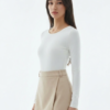 1782047306418-p7ffde3.png Modern Kesim Bej Kruvaze Skort